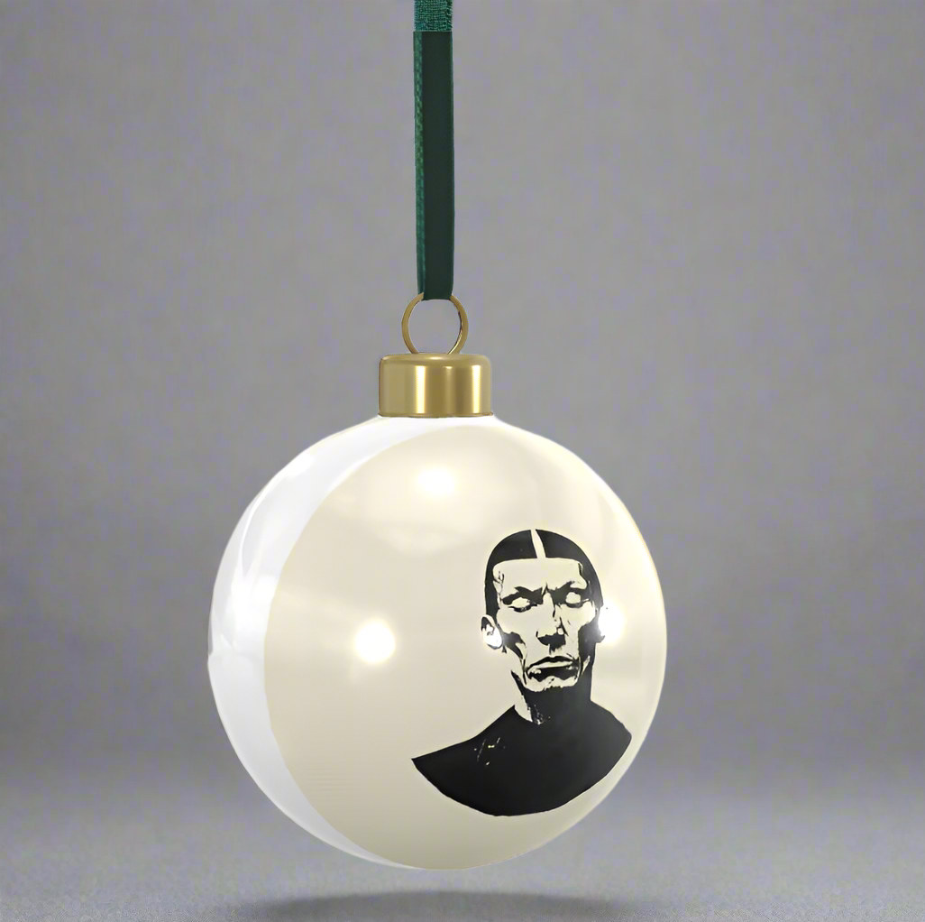Brother John - Handcrafted Luxury Bone China Christmas Bauble