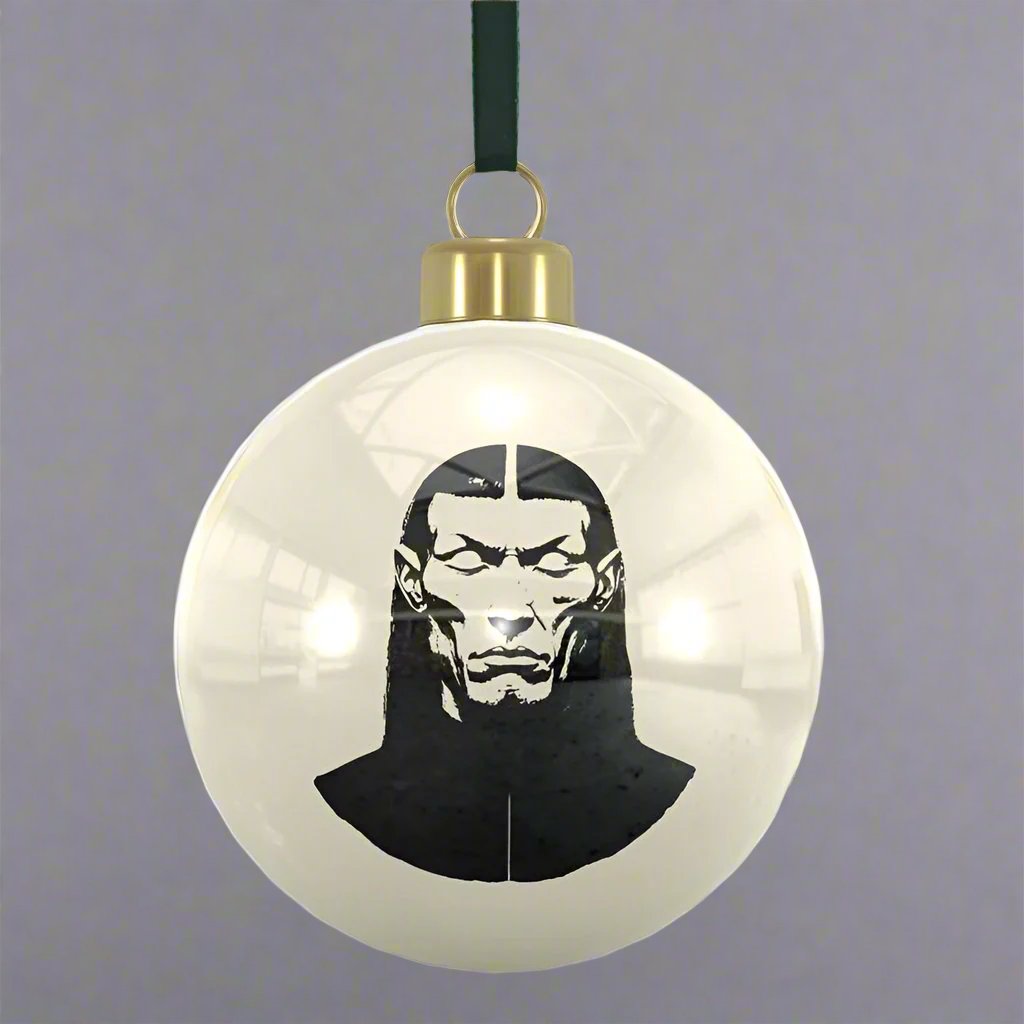 Brother Paul - Handcrafted Luxury Bone China Christmas Bauble