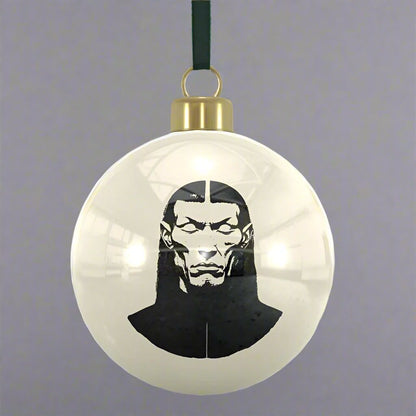 Brother Paul - Handcrafted Luxury Bone China Christmas Bauble