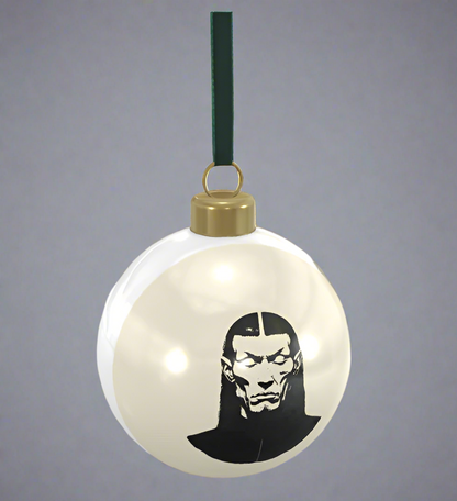 Brother Paul - Handcrafted Luxury Bone China Christmas Bauble